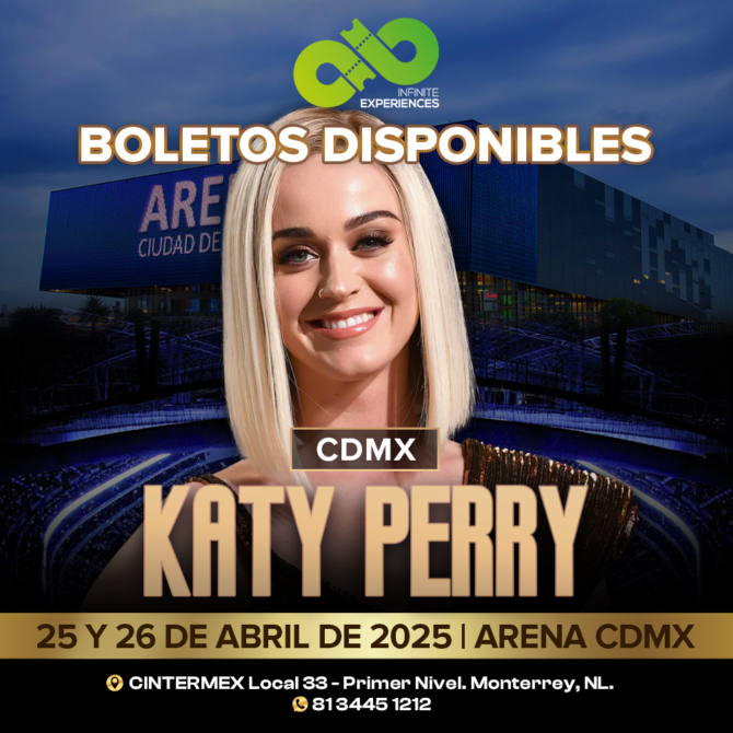 KATY PERRY ARENA CDMX