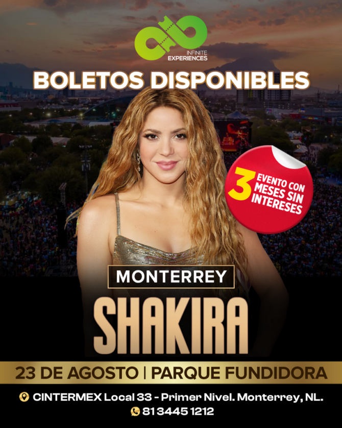 SHAKIRA MONTERREY