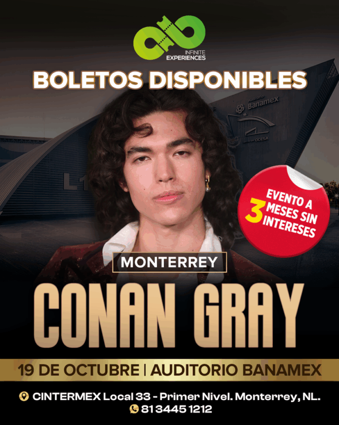 CONAN GRAY MONTERREY