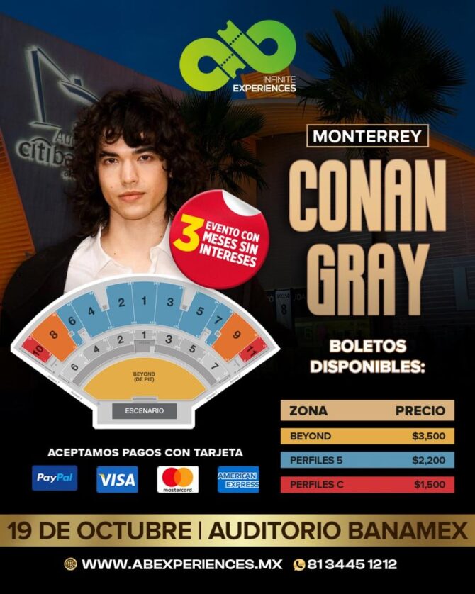 CONAN GRAY MONTERREY